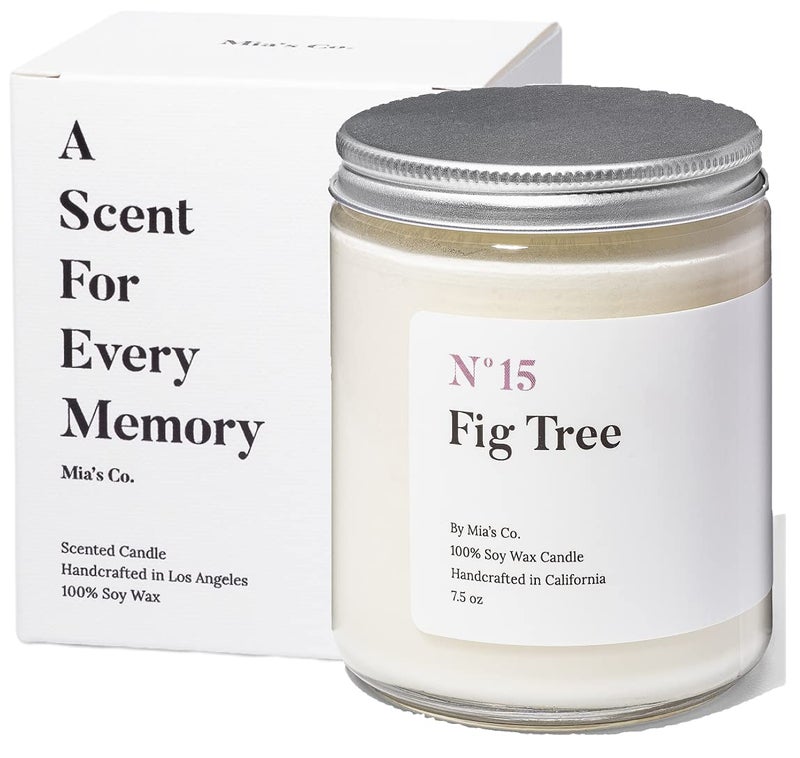 A Scent for Every Memory | Scented Luxury Soy Wax Candle | Handcrafted in USA | N15 Fig Tree | Long Lasting Burning for Stress Relief 7.5 oz - Image 1